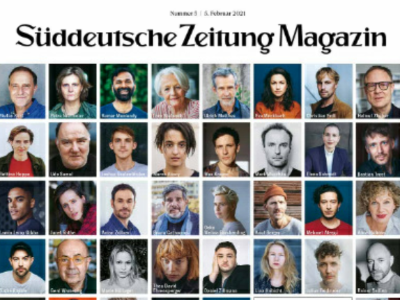 #ActOut: So sah die Titelseite des Magazins der "Süddeutschen Zeitung" Anfang Februar aus.