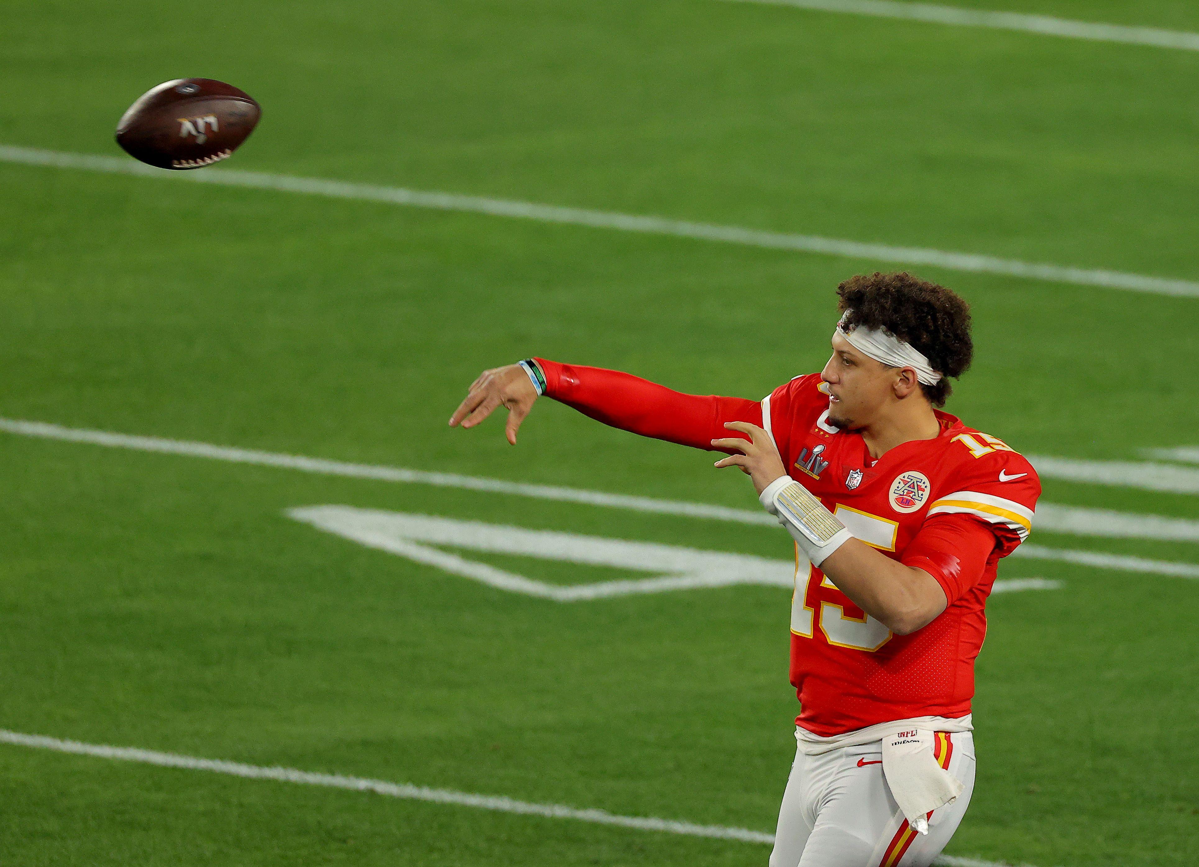 Auf seinen Schultern lastete viel Druck - reicht es für Patrick Mahomes zum zweiten Titel in Folge?