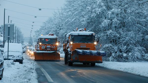 Erneuter Wintereinbruch in Nürnberg mit viel Schnee