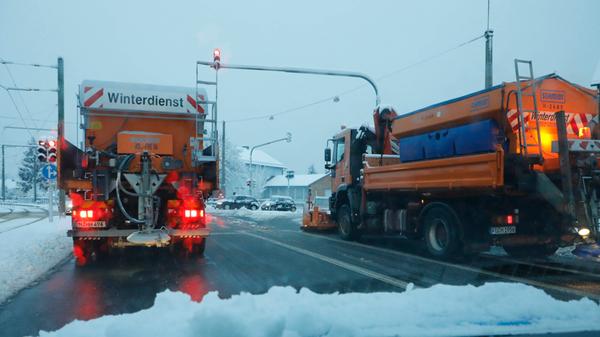 Erneuter Wintereinbruch in Nürnberg mit viel Schnee