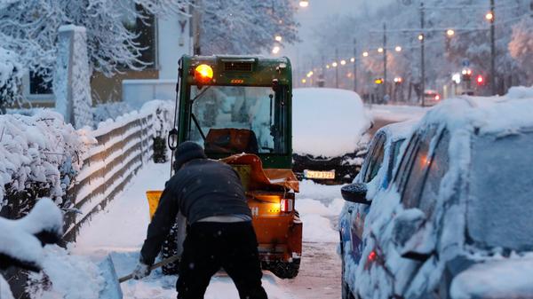 Erneuter Wintereinbruch in Nürnberg mit viel Schnee