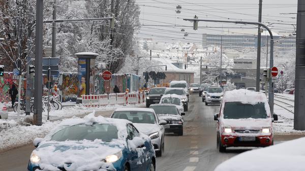 Erneuter Wintereinbruch in Nürnberg mit viel Schnee