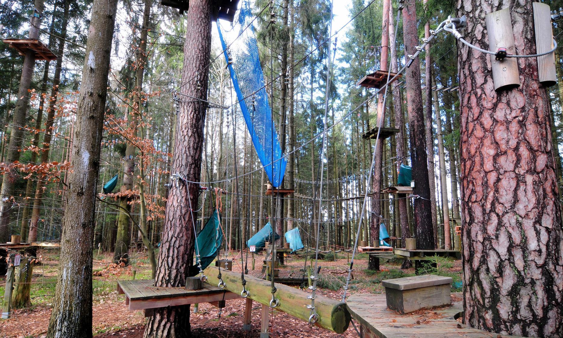 Pottensteiner Kletterwald Erhalt Neue Attraktion Pottenstein Nordbayern