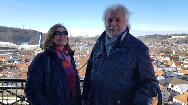 Hoch droben: Auf dem Turm der Lorenzkirche.