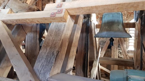 Im Glockenturm der Lorenzkirche.