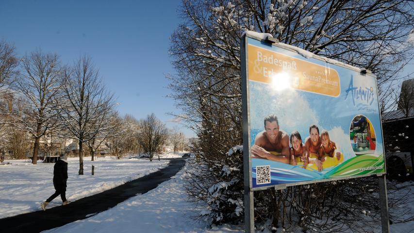 Der Landkreis Erlangen-Höchstadt und seine Gemeinden haben sich in ein Winterwunderland verwandelt.