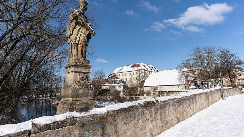 Der Landkreis Erlangen-Höchstadt und seine Gemeinden haben sich in ein Winterwunderland verwandelt.