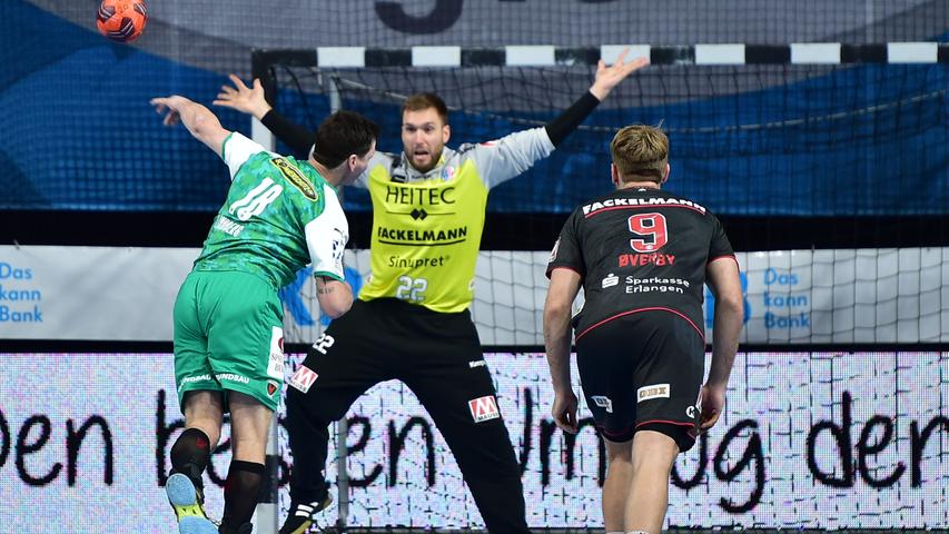 Endlich wieder Handball: HC Erlangen gewinnt gegen die Füchse Berlin