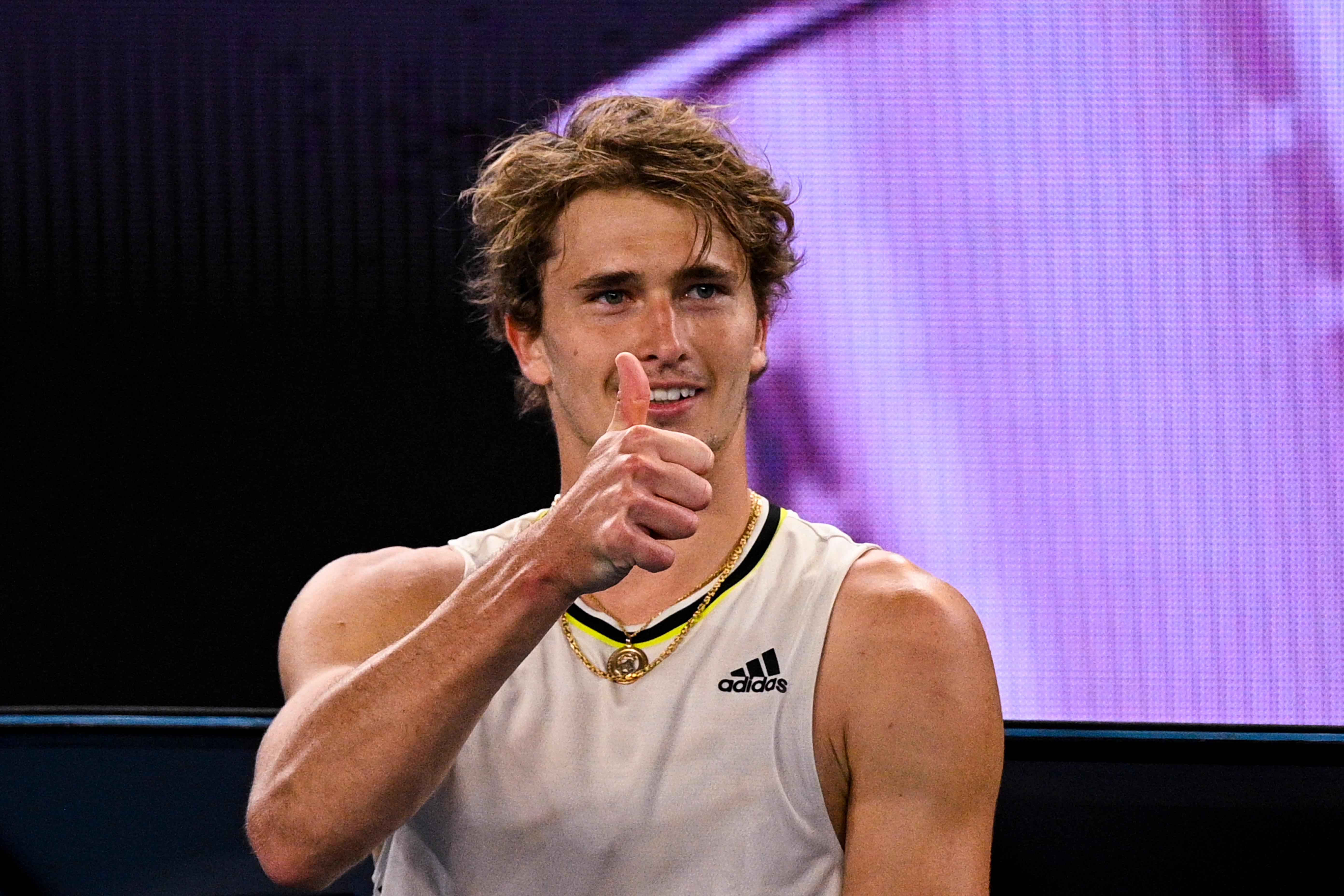 Mit Jubilaumssieg Zverev Zieht Ins Australian Open Viertelfinale Ein Sport Nordbayern De