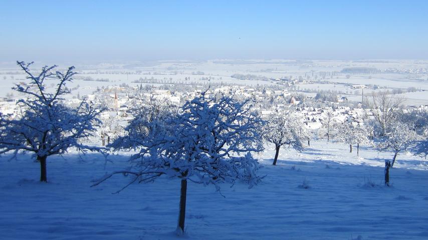 Winterwunderland in Altmühlfranken