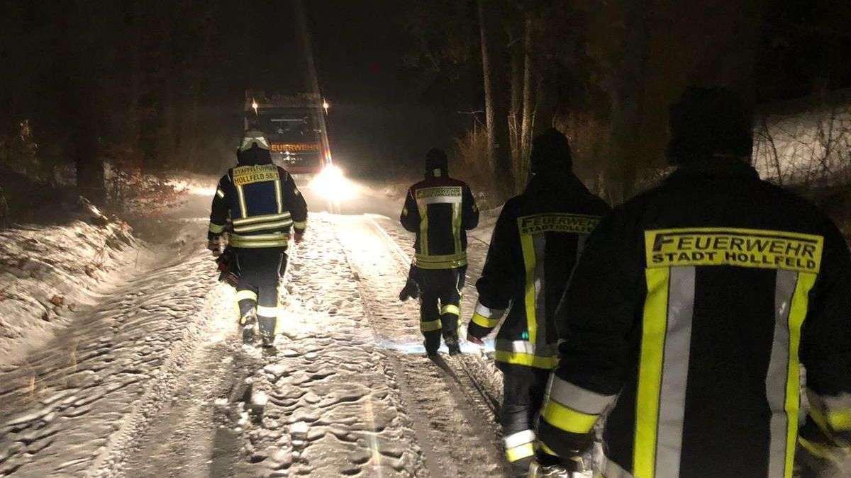 Stundenlang suchten Einsatzkräfte rund um Hollfeld nach der Vermissten. Stundenlang suchten Einsatzkräfte rund um Hollfeld nach der Vermissten.