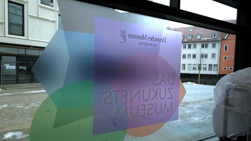 Auf Baustellenbesuch: Die Ausstellung des Zukunftsmuseum in Nürnberg nimmt Form an