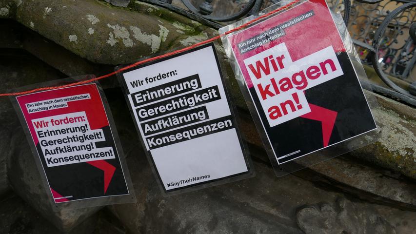 Mahnmal für die Opfer von Hanau: So zeigen Bambergerinnen und Bamberger ihre Solidarität