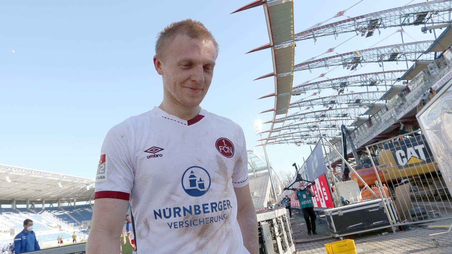 Schon im Mittelpunkt: Mats Möller Daehli ist noch nicht lange in Nürnberg, aber direkt wichtig.