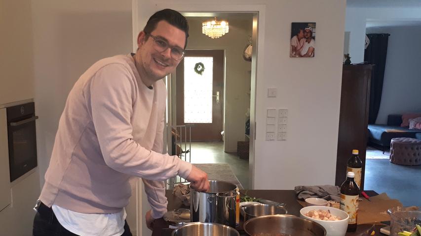 Hatte (Reh-) Rückenprobleme: Ex-Hockey-Olympiagewinner Christopher Wesley beim "Perfekten Dinner". Sein Abend wurde am Dienstag ausgestrahlt.