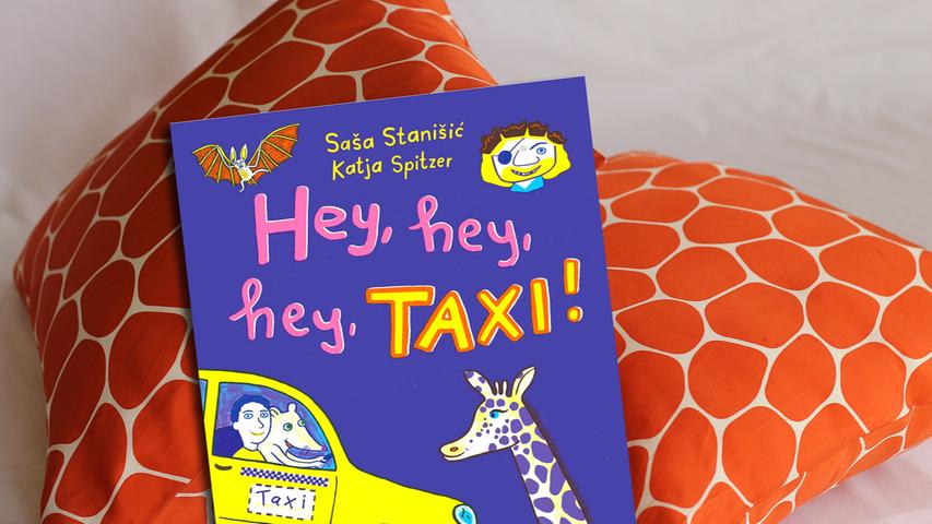 Sasa Stanisic ist für wunderbare Romane wie "Vor dem Fest" und "Herkunft" bekannt. Nun hat er mit "Hey, hey, hey, Taxi!" sein erstes Kinderbuch geschrieben. Darin entführt er Kinder ab vier Jahren in sagenhafte und grenzenlose Erzählabenteuer - und die Vorleserinnen und Vorleser gleich mit. Bei den Taxi-Ausfahrten in die Welt der Fantasie trifft man auf kleine Riesen, freche Zwerge, feiernde Insekten und geschrumpfte Piraten. Katja Spitzer hat dazu farbenfrohe Illustrationen geschaffen (Mairisch Verlag, 18 Euro). Birgit Nüchterlein