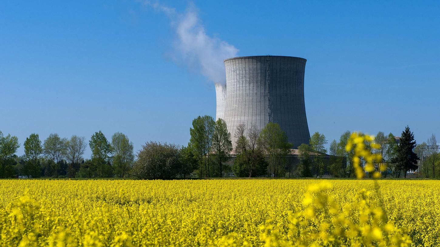 Ein Atomkraftwerk im französischen Saint-Laurent-Nouan.