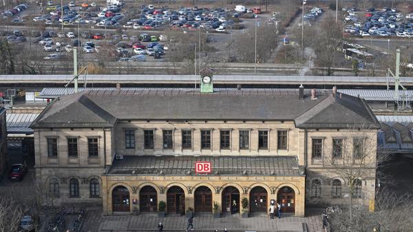 Der Erlanger Hauptbahnhof
