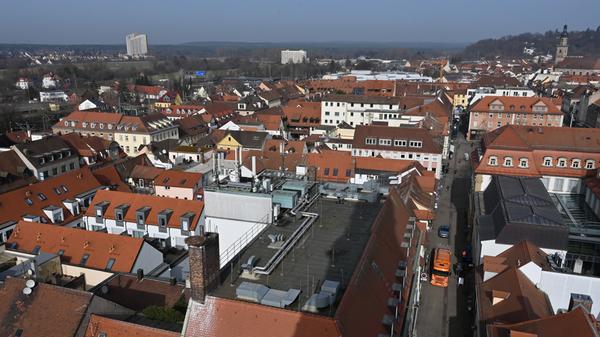 Dächer im Norden der Innenstadt