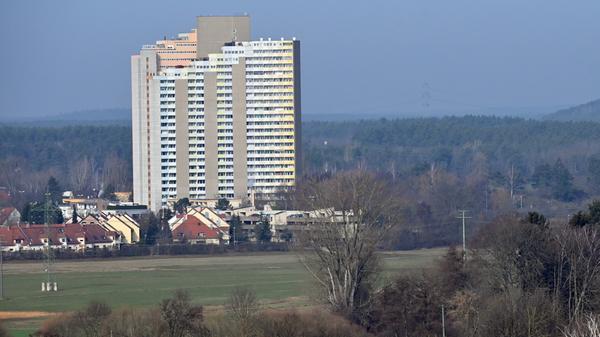 Auch ein Erlanger Wahrzeichen: Der Lange Johann.