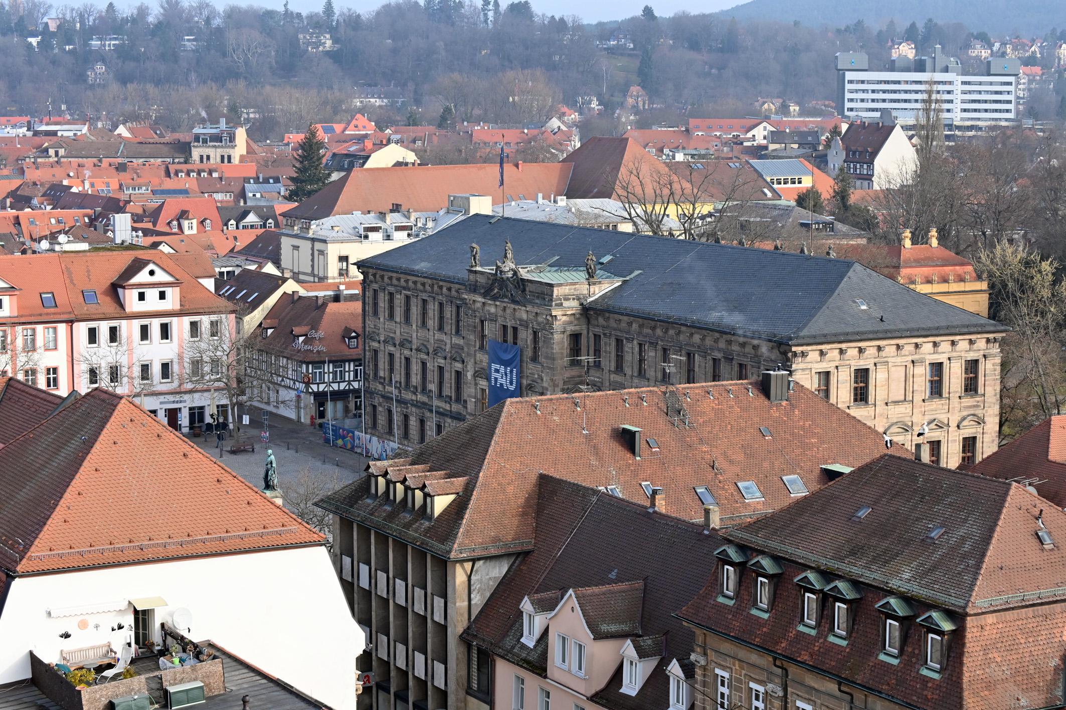 Verwaltungssitz der Friedrich-Alexander-Universität: Das Schloss.
