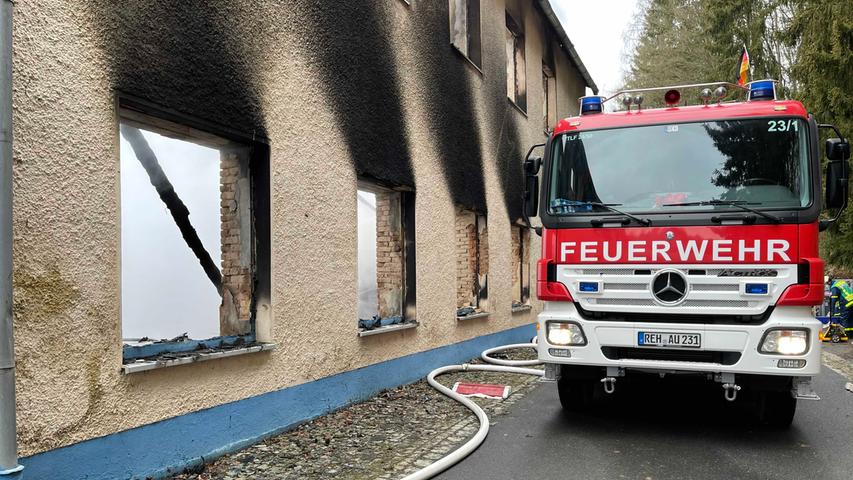 Fabrik stand in Flammen: Eine Million Euro Schaden