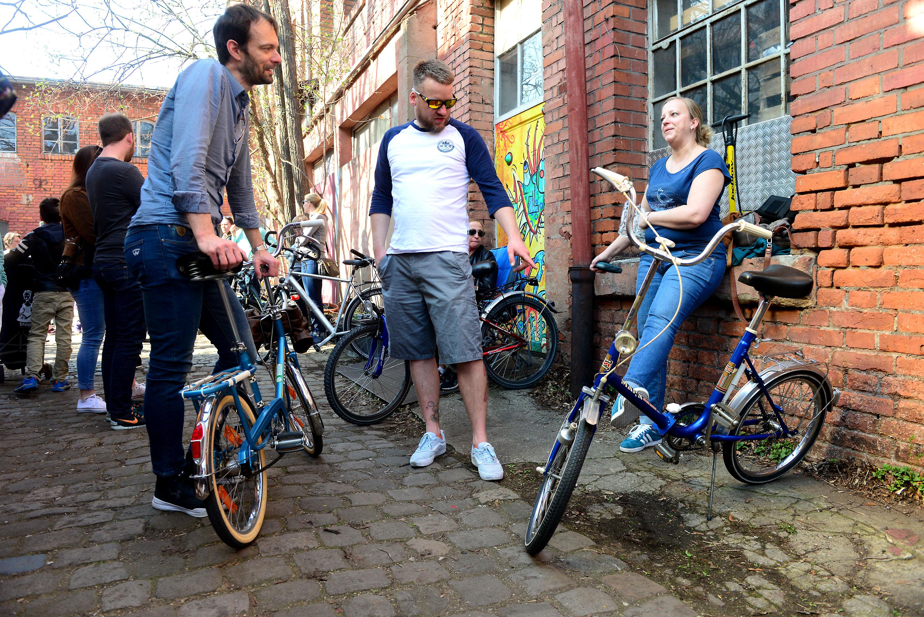 Und auch der Fahrrad-Flohmarkt erfreut sich großer Beliebtheit.