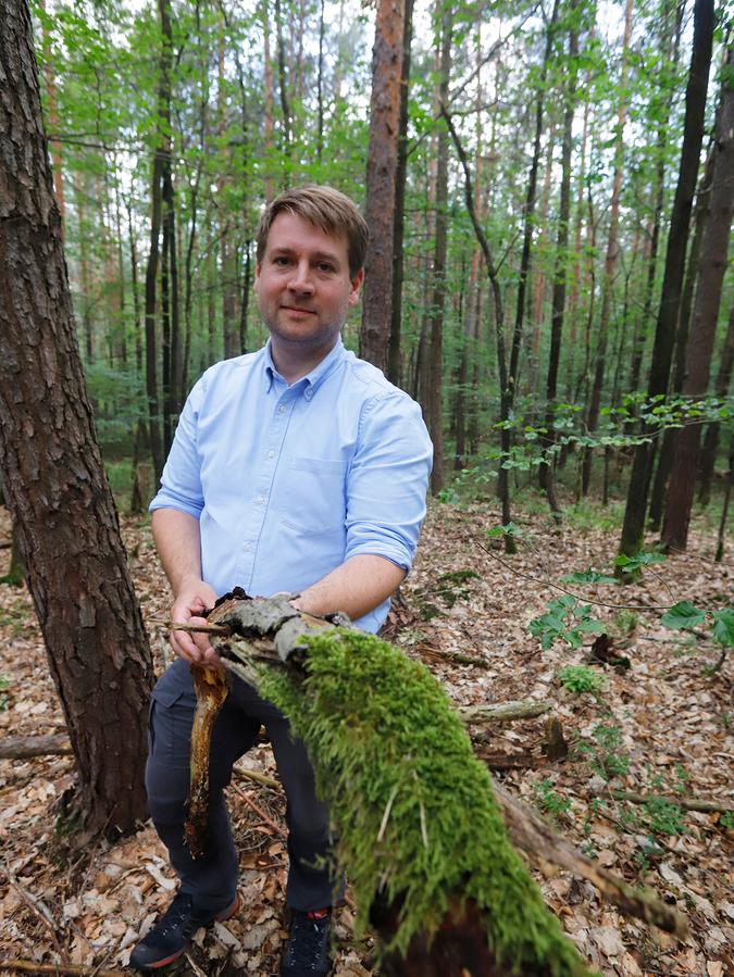 Johannes Wurm ist Forstbetriebsleiter der Bayerischen Staatsforsten in Nürnberg