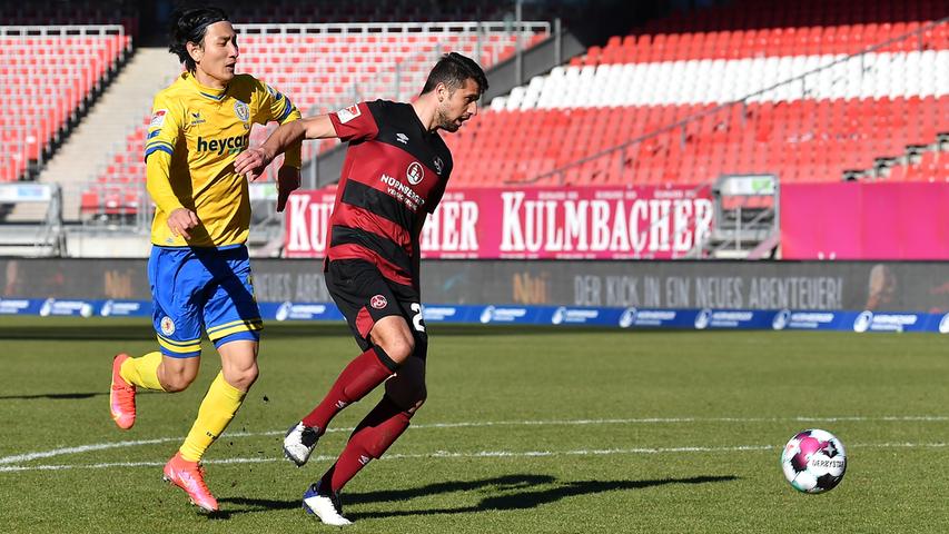 Doppel-Null statt Durchschnaufen: Der 1. FC Nürnberg in der Kritik