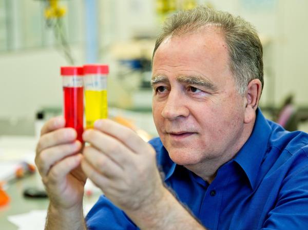 Professor Fritz Sörgel (70) leitet in Heroldsberg das international renommierte Institut für Biomedizinische und Pharmazeutische Forschung.