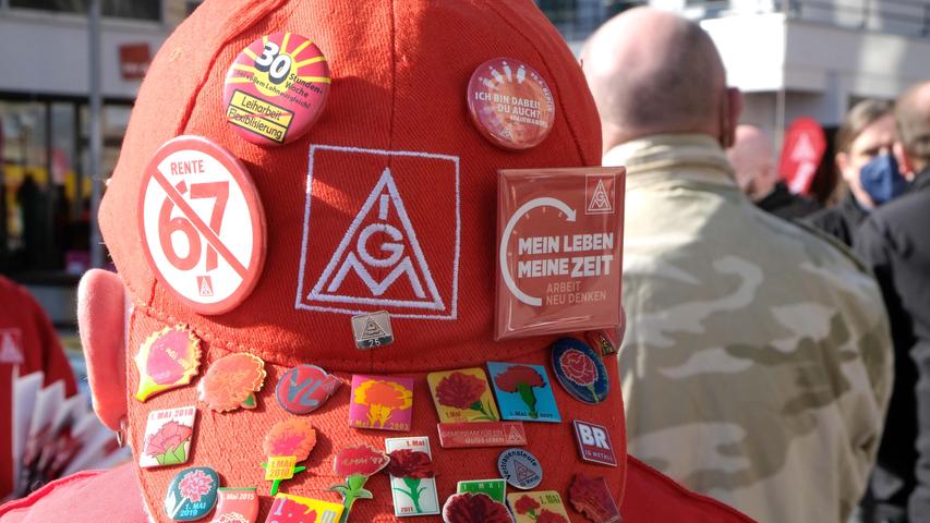 Protestkundgebung in Nürnberg: Metaller sind zum Streik bereit