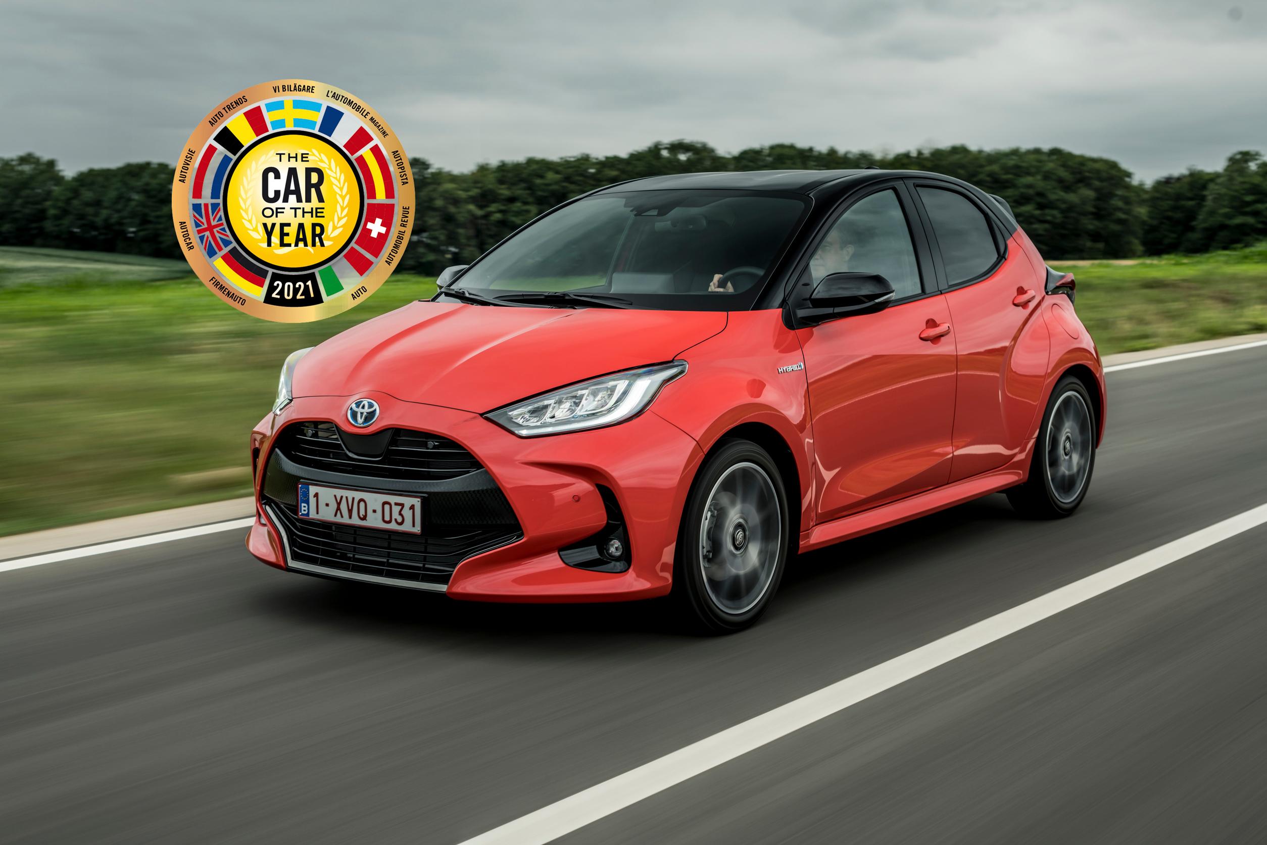 Car of the Year 2021 Der Toyota Yaris wird Europameister Nordbayern