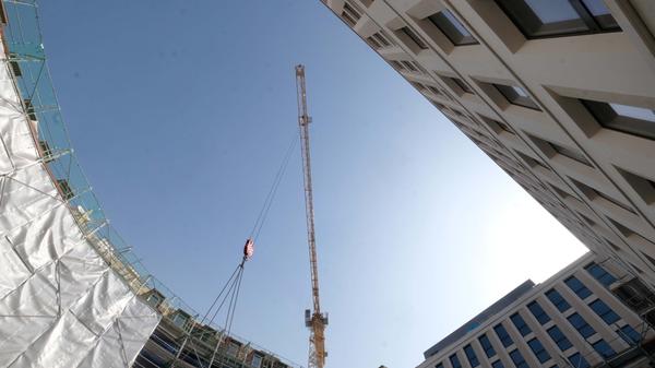 Besichtigung der Baustelle neues Hotel