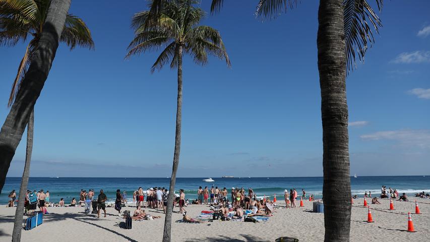Überfüllte Strände trotz Corona: Tausende pilgern zum Springbreak nach Florida