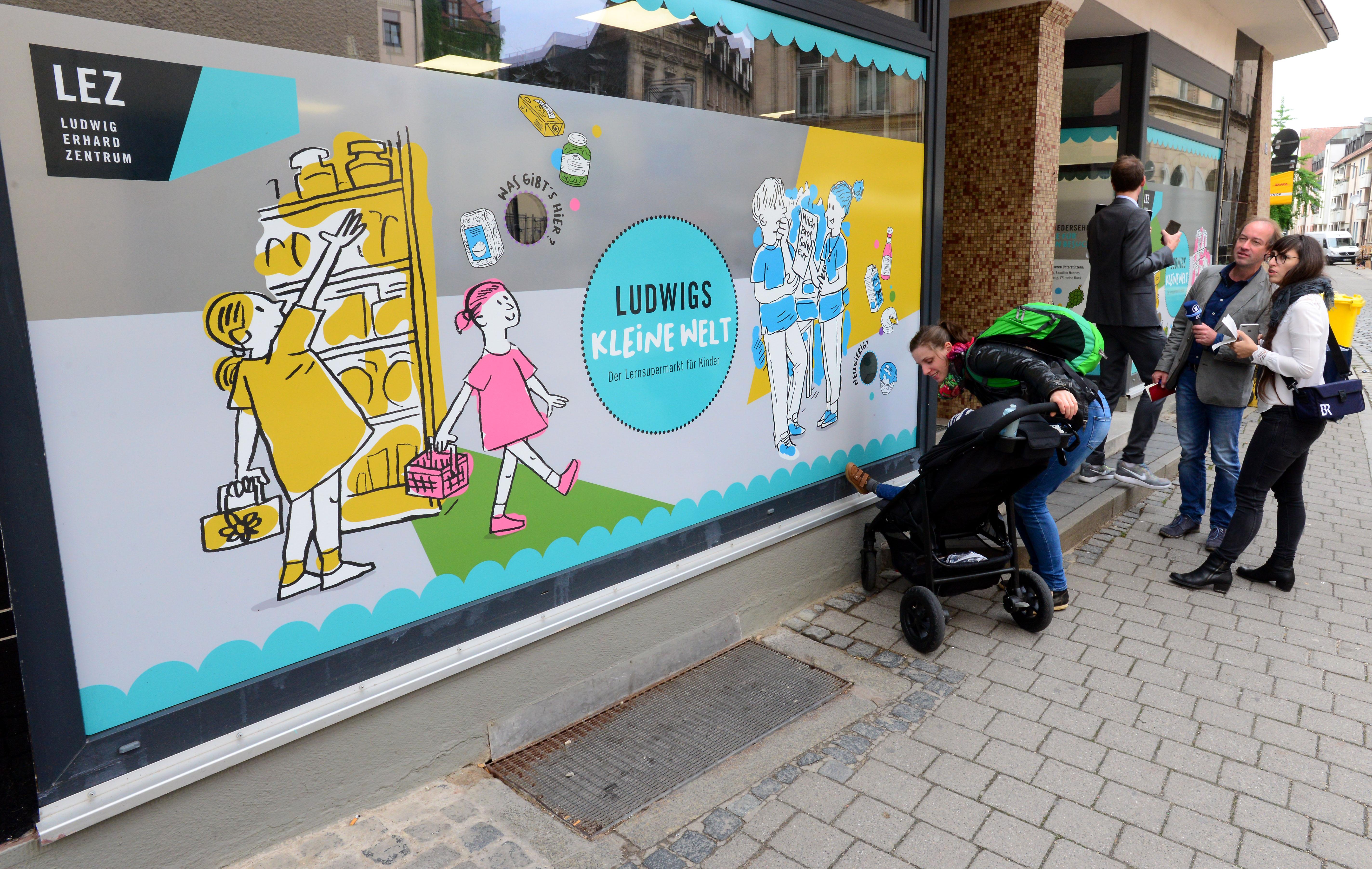 Zum LEZ gehört auch ein Lernsupermarkt, in dem Kindergarten- und Schulkinde spielerisch mit den Gesetzen der Marktwirtschaft vertraut gemacht werden.