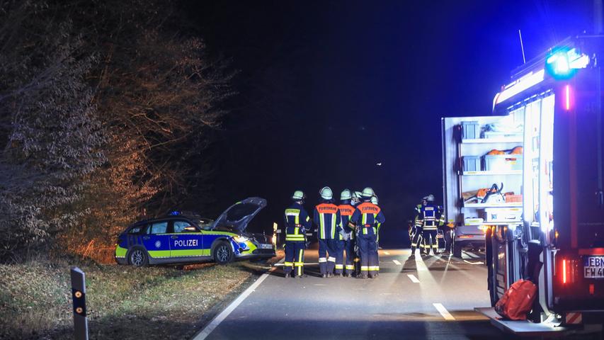 Fahrerflucht nach Fast-Kollision mit Polizeiauto in Unterfranken