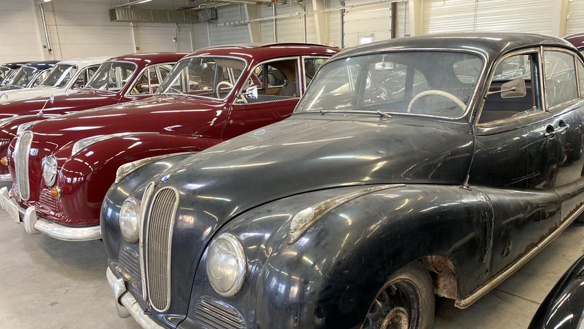 "Barockengel" in Serie. Der BMW-Klassiker findet sich in Sommers Sammlung wie viele andere Modelle gleich mehrere Male, vereinzelt auch noch unrestauriert.  