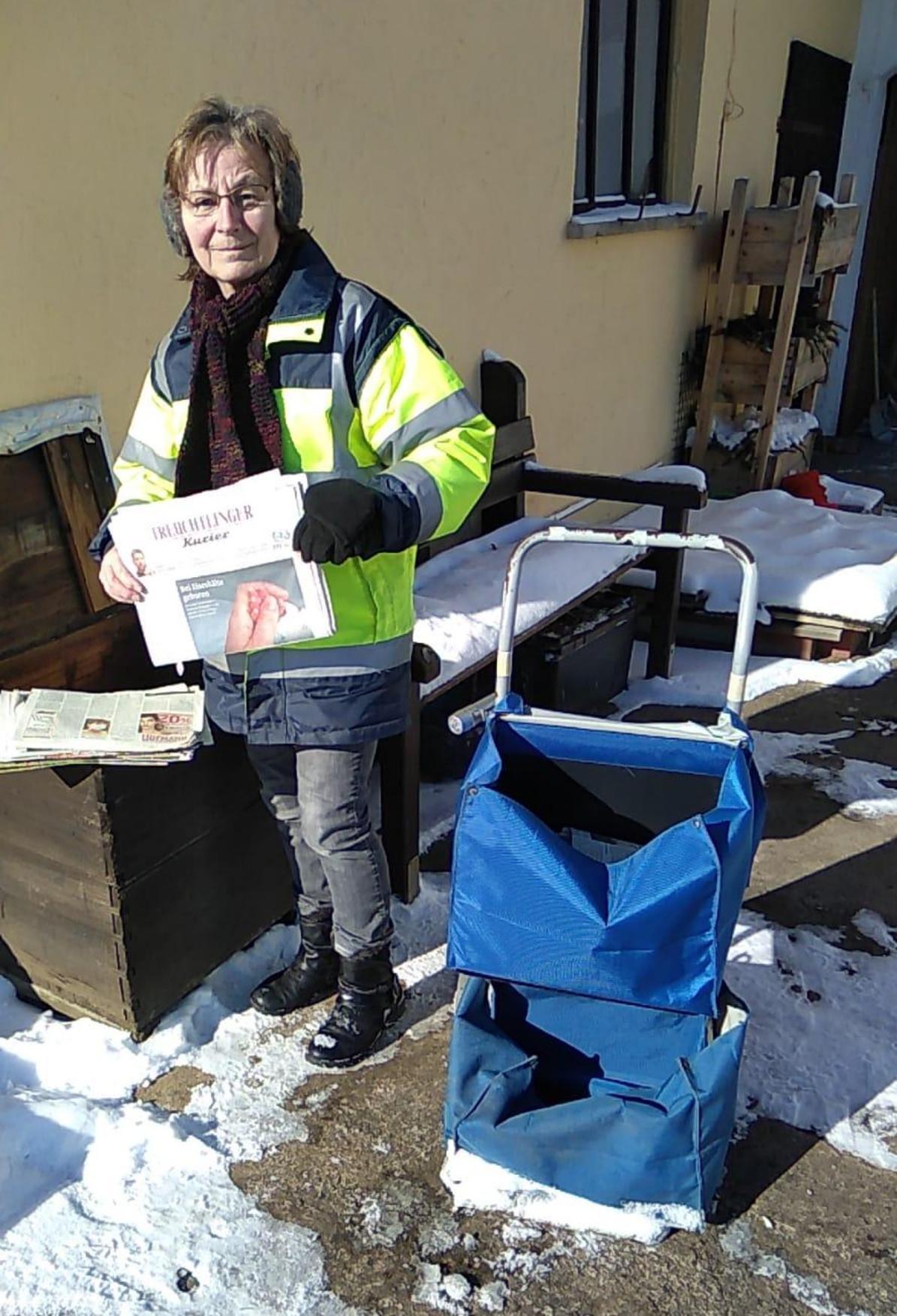 Zustellerin Rosemarie Oeder Osterdorf