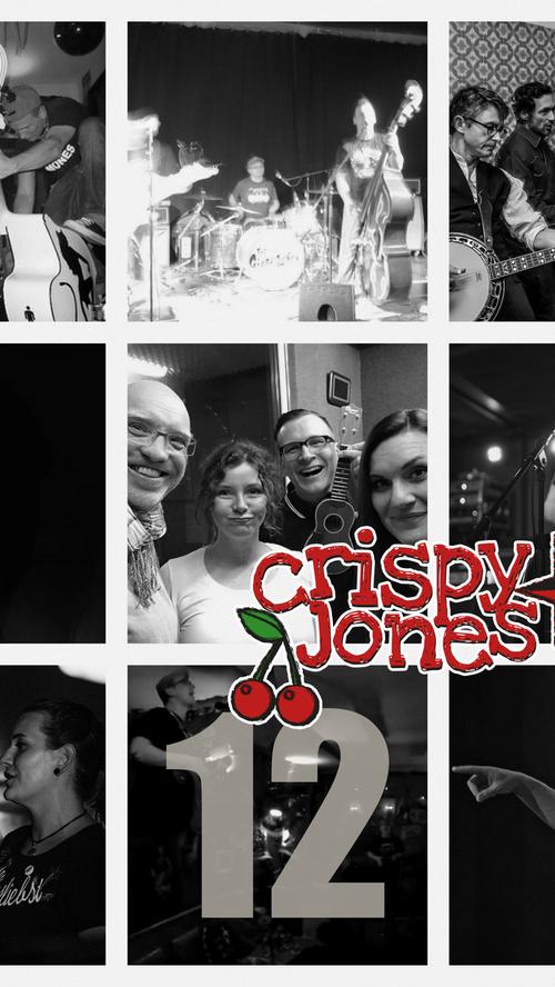 Nachdem zuletzt sein Kindermusik-Projekt Frisbi Jones im Vordergrund stand, meldet sich Christian Prauschke in seiner Stammrolle als Ukulelen-Schorsch Crispy Jones zurück. Der umtriebige Punkrock-Barde an der niedlichen Viersaitigen hat Grund zum Feiern: Seit zwölf Jahren gibt es Crispy Jones als Solokünstler und Bandprojekt. Folgerichtig heißt das neue Album „12“. Die neun neuen, gewohnt kurz und knackigen Eigenkompositionen rangieren wie gewohnt im Spannungsfeld von Punkrock, Rock’n’Roll, Country und Surf und versprühen allerbeste Laune. Um das Presse-Info zu zitieren: „Klingt wie Toast-Hawaii nur lauter“. Entstanden ist die Platte gemeinsam mit Peter Pathos (ex-Fiddlers Green). (Wolverine Records)  gnad