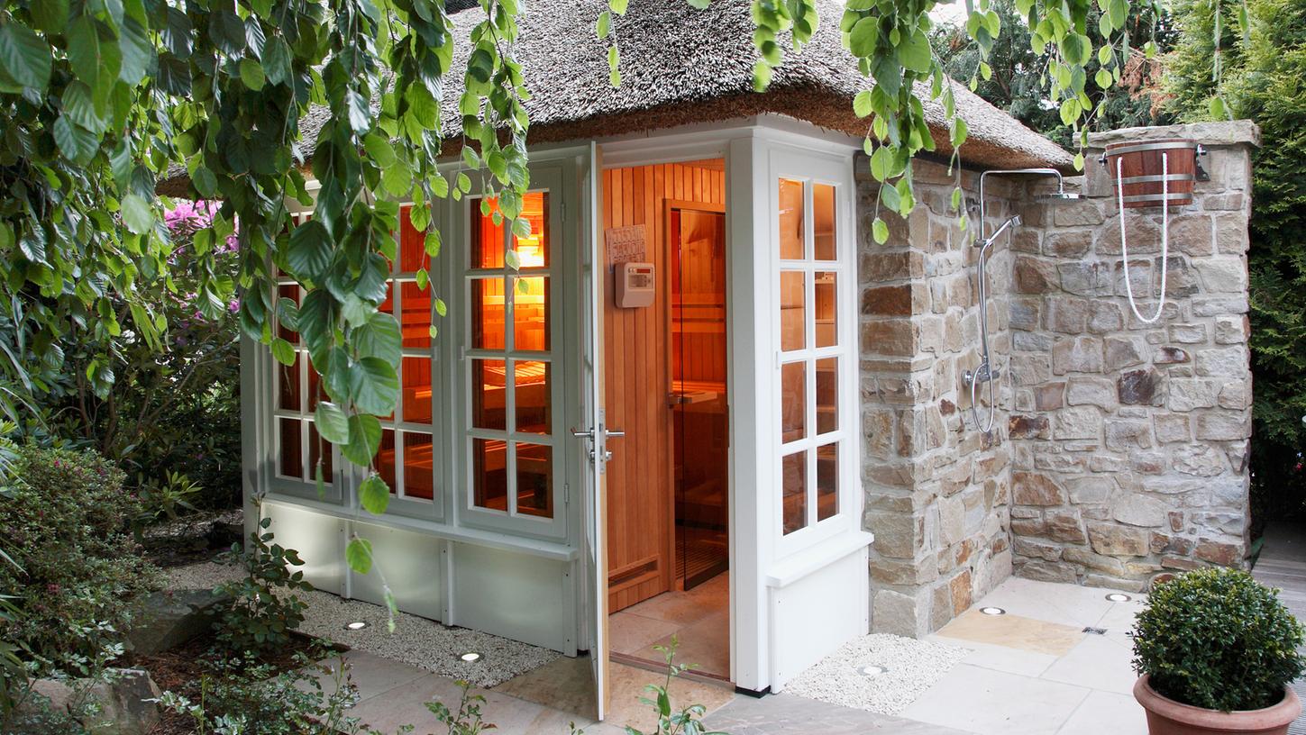Luxus für zuhause: Die Garten-Sauna liegt im Trend