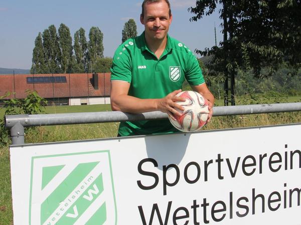 Bleibt weiterhin Trainer beim SV Wettelsheim: Stephan Zengerle freut sich auf die Zusammenarbeit mit seinem neuen spielenden „Co“ Fabian Eberle.