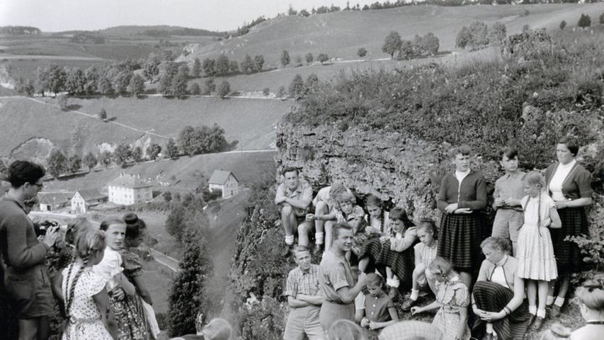 1955 wurde der Heimatfilm "Der fröhliche Wanderer" in Forchheim und der Fränkischen Schweiz gedreht. Dafür kamen damals sehr bekannte Schauspieler...