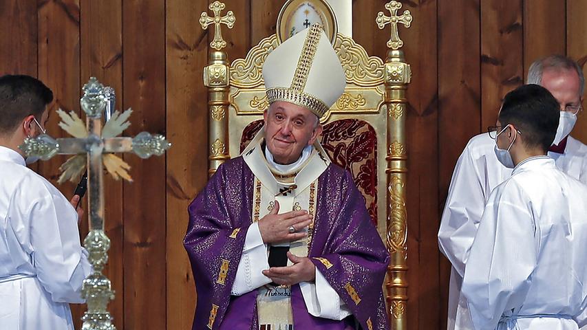 Papst Franziskus hat die Herzen der Iraker für immer gewonnen...