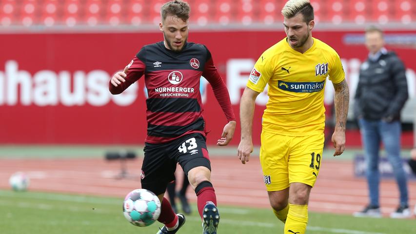 Schaurig erfolglos: FCN verpasst auch gegen Osnabrück den Sieg