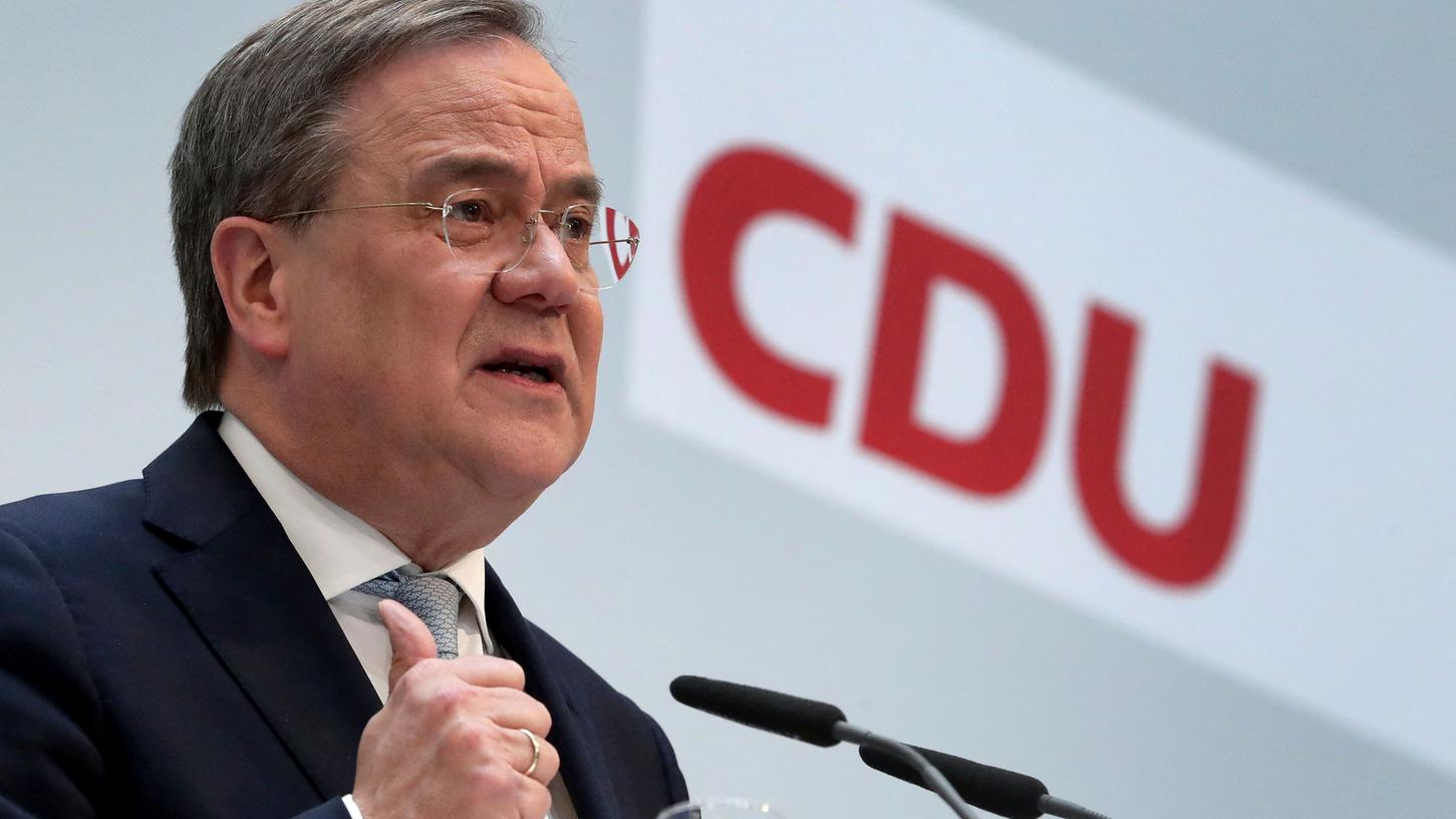 Armin Laschet (CDU) ist zurzeit nicht gut auf Bundesfinanzminister Olaf Scholz (SPD) zu sprechen.