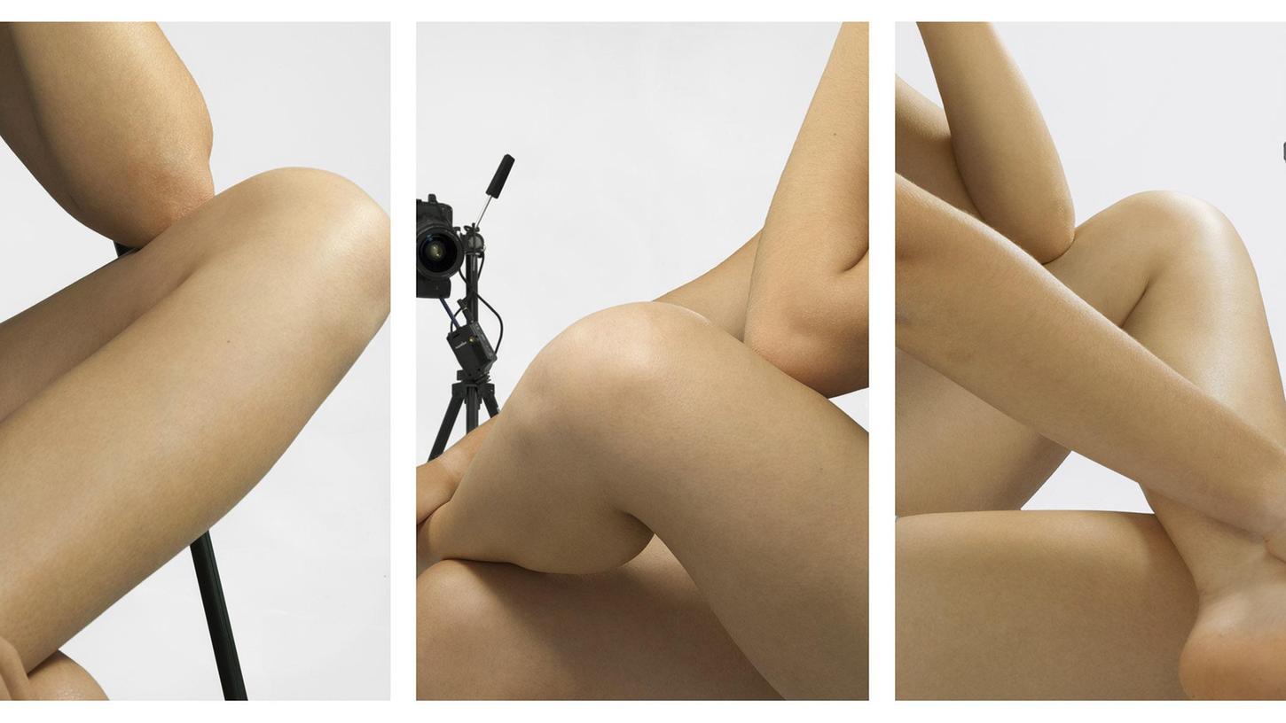 Körperteile werden zu Rätselfragen: Aktfotografien von Barbara Probst in der Kunsthalle Nürnberg.
Körperteile werden zu Rätselfragen: Aktfotografien von Barbara Probst in der Kunsthalle Nürnberg.