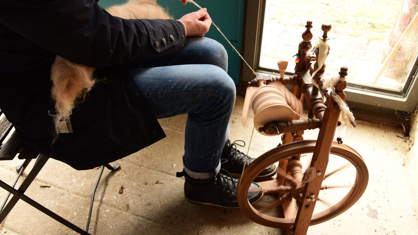 Alltag vor 100 Jahren: Das Spinnen gehörte dazu