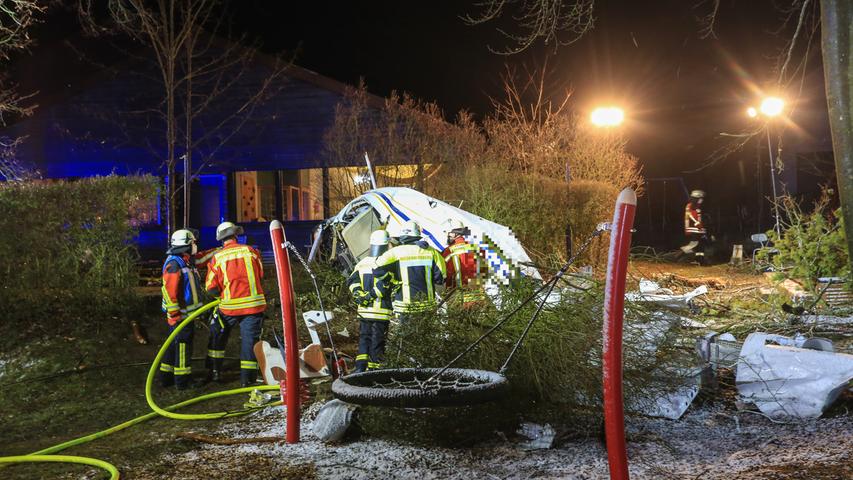 Flugzeugabsturz in der Fränkischen Schweiz: Pilot stirbt