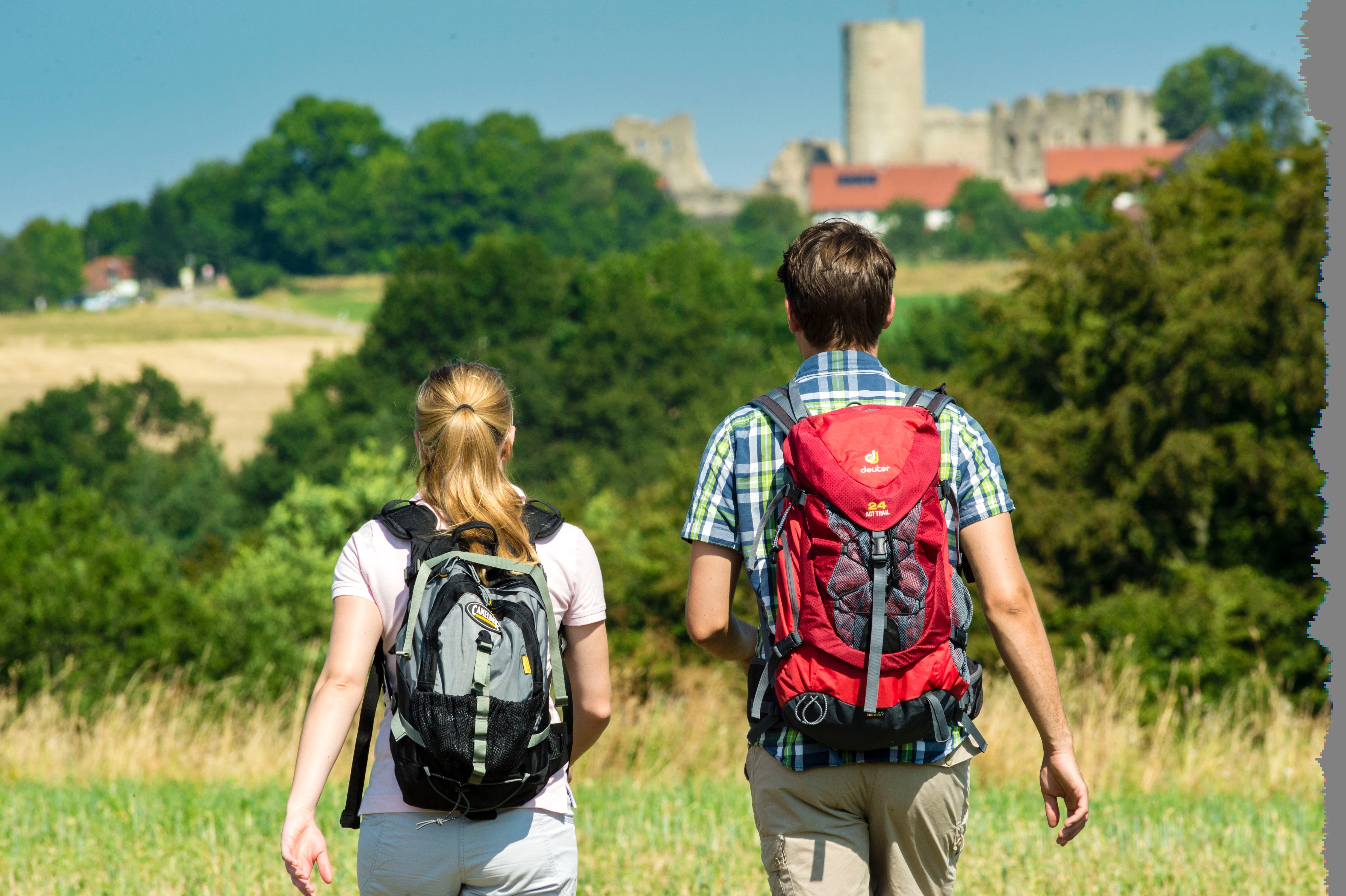 Naturerlebnis pur bieten die Wanderwege rund um die Jurastadt - hier die Zeugenbergrunde.