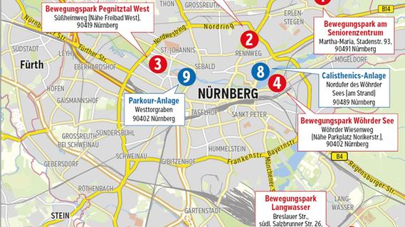 Im ganzen Stadtgebiet gibt es verschiedene Sportstätten unter freiem Himmel - mit unterschiedlichem Fokus.
Im ganzen Stadtgebiet gibt es verschiedene Sportstätten unter freiem Himmel - mit unterschiedlichem Fokus.